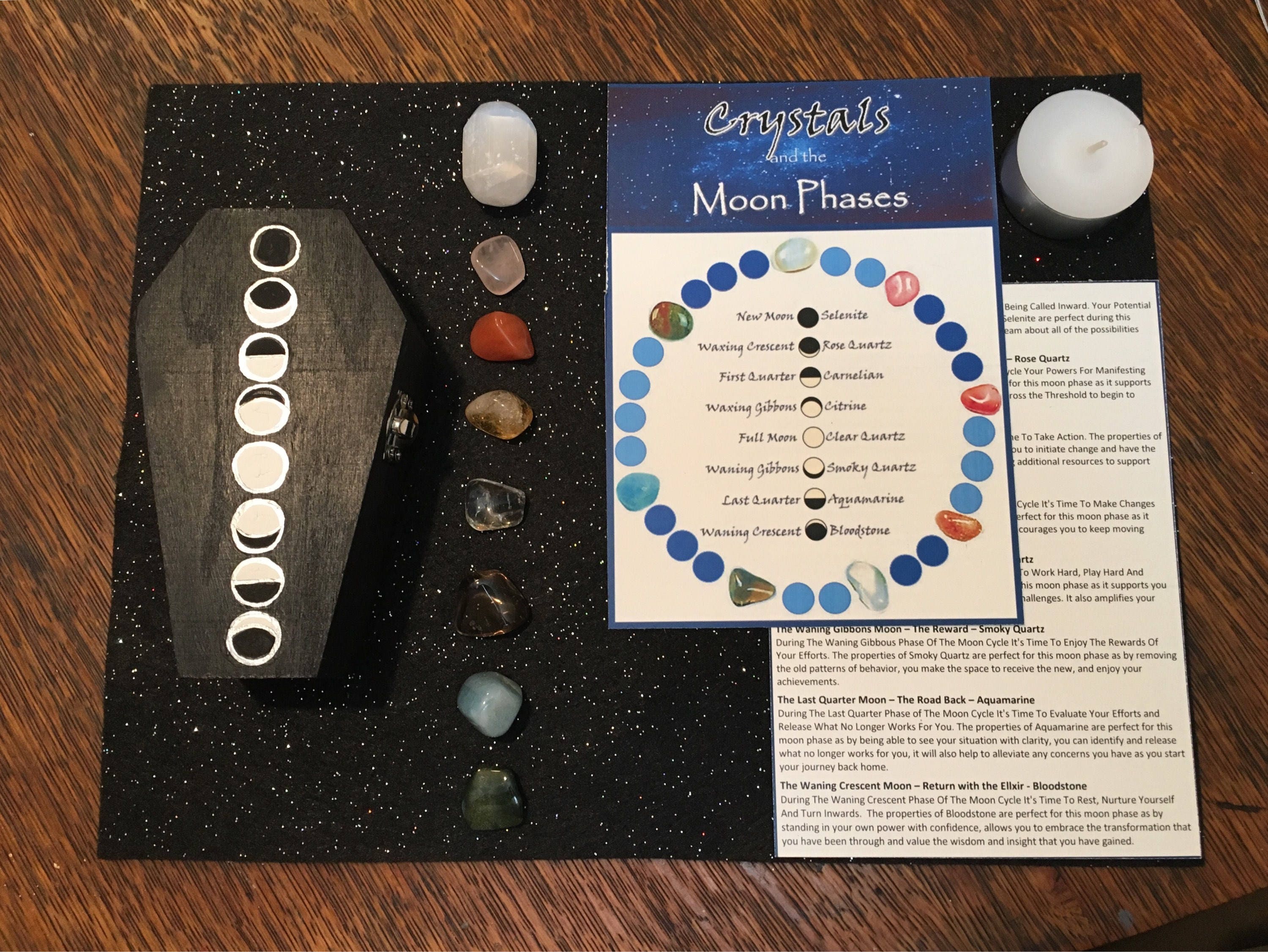Lunar Moon Phases Crystal Kit