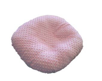 boppy Lounger cover- minky boppy lounger cover, newborn lounger cover, with zipper, Pink All Minky