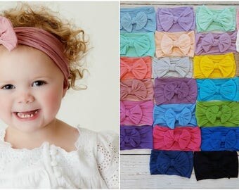 Baby headbands, Baby Headband, Newborn headbands,Baby Nylon Headband, nylon headbands, infant headband, newborn headband,baby girl headbands