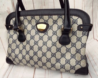 Vintage Gucci bag - 70s Gucci Handbag - Gucci Bag - Designer Vintage Bag - Designer Leather Bag - Vintage Leather Bag