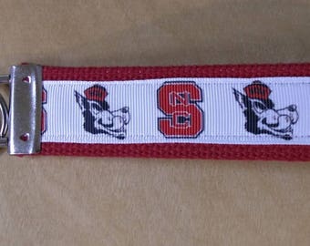 NC State Wolfpack Inspired Key Fob 030813