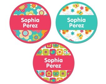 Iron-On Labels (2 Sizes), All Things Spring