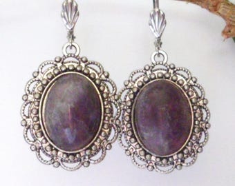 Renaissance Amethyst dangle earrings