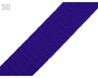 50 - Strap 30 mm blue purple polypropylene