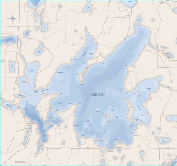 leech-lake-map-sailcloth-canvas