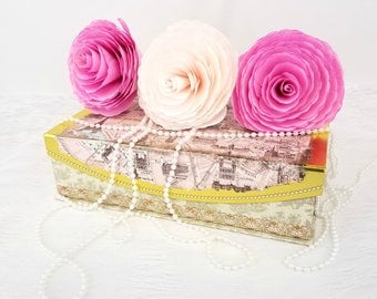 Paper peonies sold individually in small, medium or large sizes, Paper flowers, Wedding decor flowers, baby shower flowers, Nursery decor