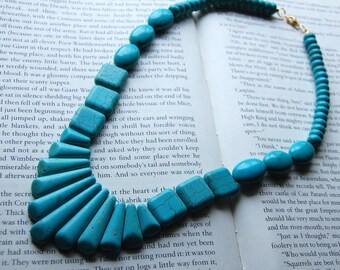 Pocahontas Necklace Turquoise Costume Outfit Cosplay Native American Indian Navajo Disney Princess Bohemian Gypsy Pendant