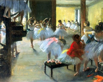 Degas 'Dance class' placemat
