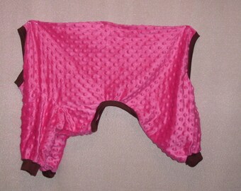 size xlarge ski jammies in plush ultra soft hobnail micro fiber