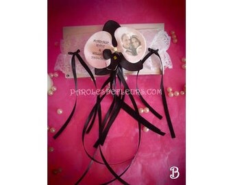Black Orchid "Nelson" garter has no print