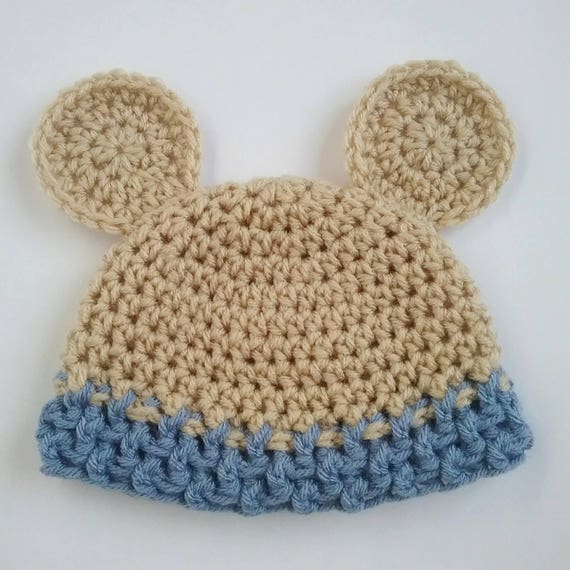 Baby Bear Hat Newborn Photo Prop Boy Baby Hats For Boys