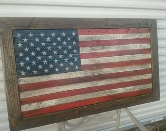 Framed American Flag Framed American Flag