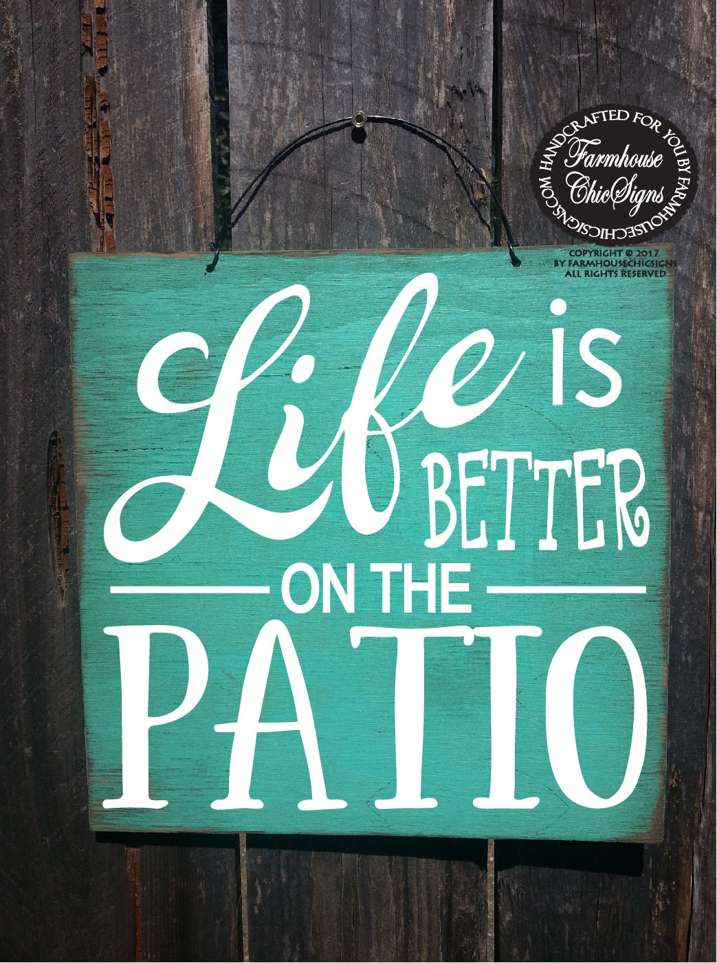 patio patio sign patio decor patio decoration deck sign