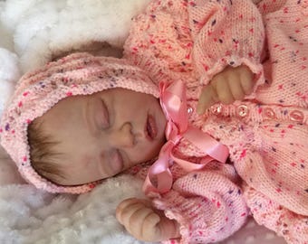 Cute Little Reborn Baby Girl Doll Cozy (a Linda K Smith Sculpt)