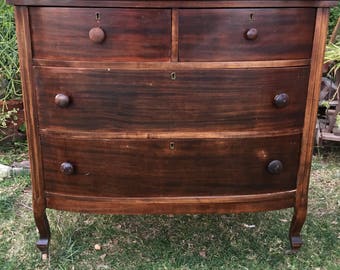 Antique Dresser Chest Of Drawers Vintage 5 Drawer Rustic Antique Dresser Chest Of Drawers Vintage 5 Drawer Rustic
