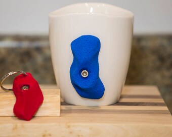 Rock Climbing Mug / FREE KEYCHAIN!
