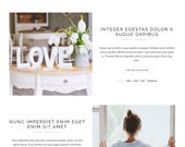 Blogger Template Responsive, Blogger Theme, Premade Blogger Templates, Blogspot Template Minimal, Blogger Blog - Eze