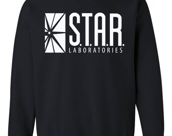 STAR Labs sweatshirt - STAR Labs hoodie - Team Flash - STAR Labs unisex crewneck - star laboratories hoodie - Star Labs shirt - Barry Allen