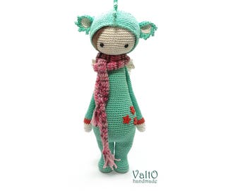 Dirk the Dragon, crocheted dragon, lalylala, crocheted toy, crocheted doll, stuffed animal, amigurumi