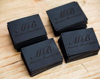 Custom Clothing Labels Leather labels Custom Leather Labels Personalized Labels Tags Knitting Labels Leather Clothing Labels Leather Tags