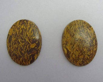 Calligraphy Fossil Stones, 2 pcs., DESTASH