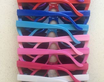 Heart Sunglasses Personalized Bachelorette Party, Party Favors, Wedding Party Sunglasses. Heart Shaped.