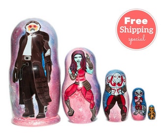 guardians of the galaxy nesting dolls