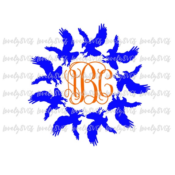 Download Instant Download SVG Studio3 War Eagle Monogram Frame PDF