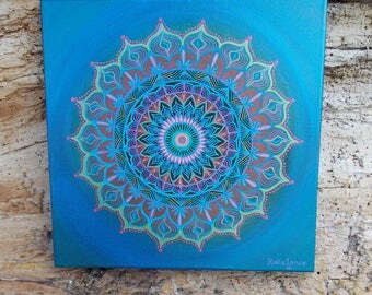 Mandala painting | Etsy