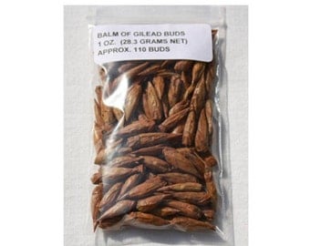 Balm of Gilead Buds Organic, Cottonwood Buds, Balsam Poplar Buds 1oz, 3oz, 6oz, 12oz
