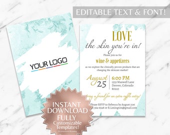 Skin Care Party Invitations 7