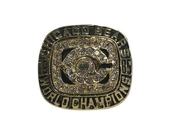 Chicago Bears 1985 Ring William Perry Super Bowl XX 20 World Champions The Refrigerator Fridge 18-1 Championship Gift Jewelry