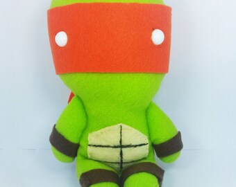 tmnt mikey plush