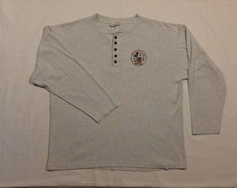 Vintage Mickey & Co. LS Henley - Size Large