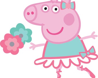 Download Peppa pig svg | Etsy