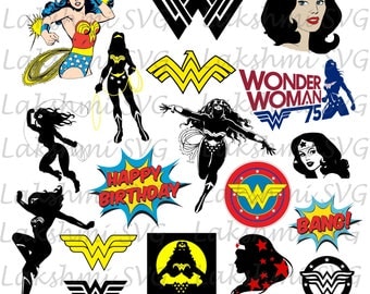 Wonder Woman svg, wonder woman clipart, Wonder woman silhouette,dxf,SWonder Woman svg, wonder woman png, Wonderwoman dxf