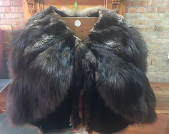 Vintage 1910 Native American Fox Fur Stole
