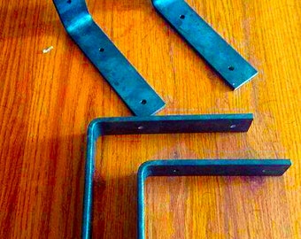small shelf brackets metal