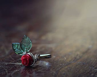 A Rose By Any Other Name - Rose Gold/Sterling Silver/Copper/Brass - Statement Ring - Wedding/Anniversary Gift - All Occasion - Jewelry