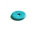 45MM Turquoise Donut , Turquoise Gemstone Donut , Turquoise Donut Pendant Bead