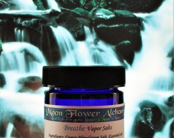 BREATHE Vapor Salts, Aromatherapy Salts, Aroma Salts, Smelling Salts, Vapor Salts Inhaler, Aromatherapy Inhaler