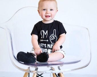 First Birthday Shirt, First Birthday, I’m One Let’s Party Birthday Shirt, Boys 1st Birthday Shirt, Boys First Birthday, Funny 1st Birthday