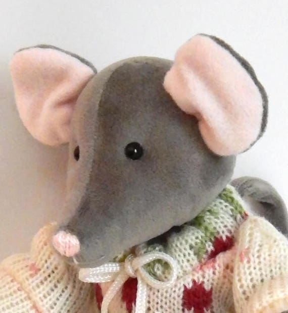 stuffed mouse plush