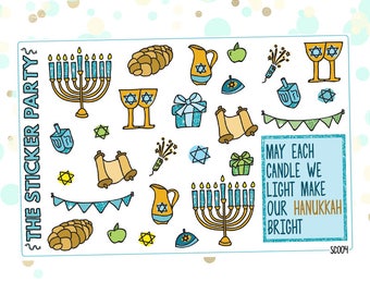 Hanukkah Stickers 