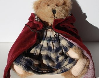 teddy bear with cape