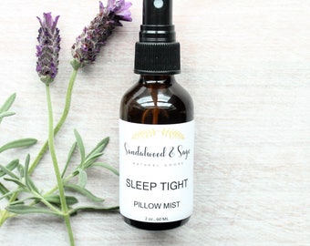 Natural Sleep Spray // Essential Oil Sleep Spray //Lavender Spray // Night Time Spray // Pillow Mist // All Natural Sleep Spray //