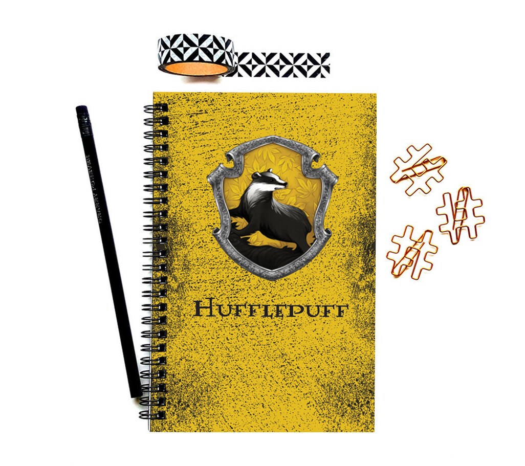 Writing Journal Hufflepuff Notebook Bullet Journal Planner