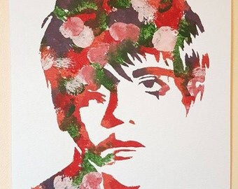 Declan McKenna Original Floral A5 Painting