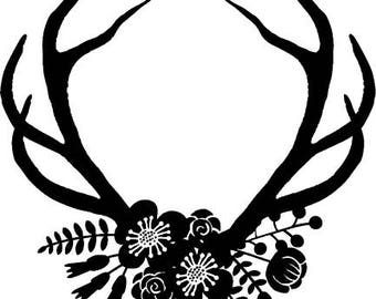 Download Antlers svg | Etsy