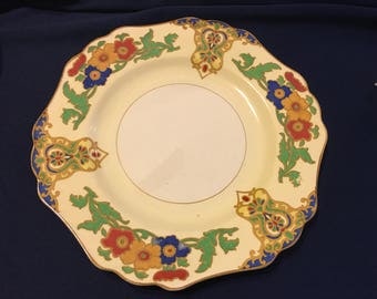 Items similar to John Maddock and Sons Royal Ivory Minerva Cairo Plate ...